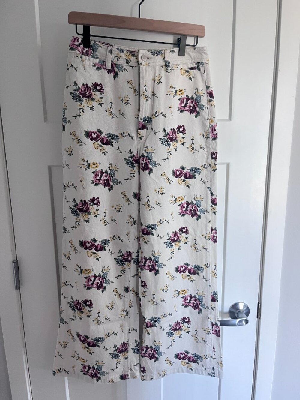 Rolla's Sailor Pant Floral Jeans, Size 28